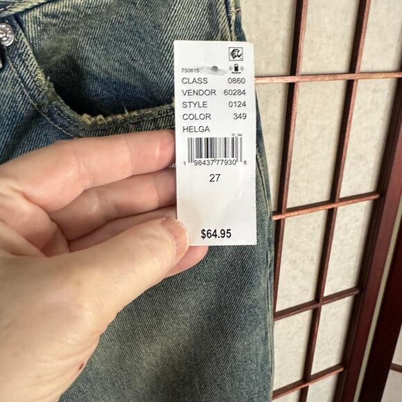 New PacSun Helga Straight leg Women's size 27 Jeans NWT - Picture 3 of 8